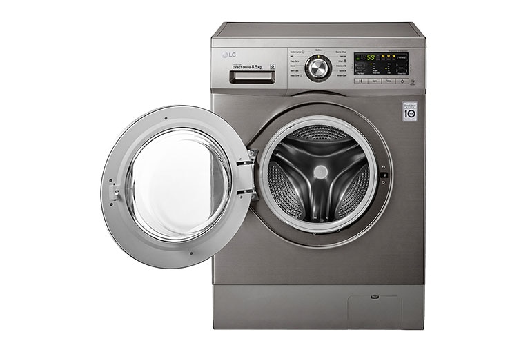 LG Lavarropas Carga Frontal 8,5Kg, F1400PD, thumbnail 4